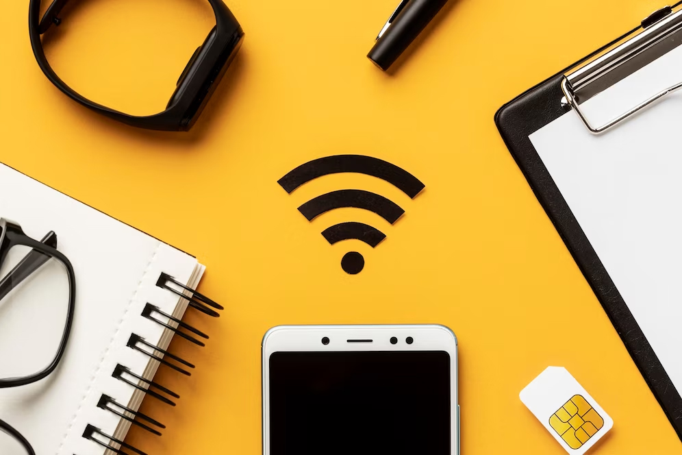 vari tipi di connessioni tra cui wifi